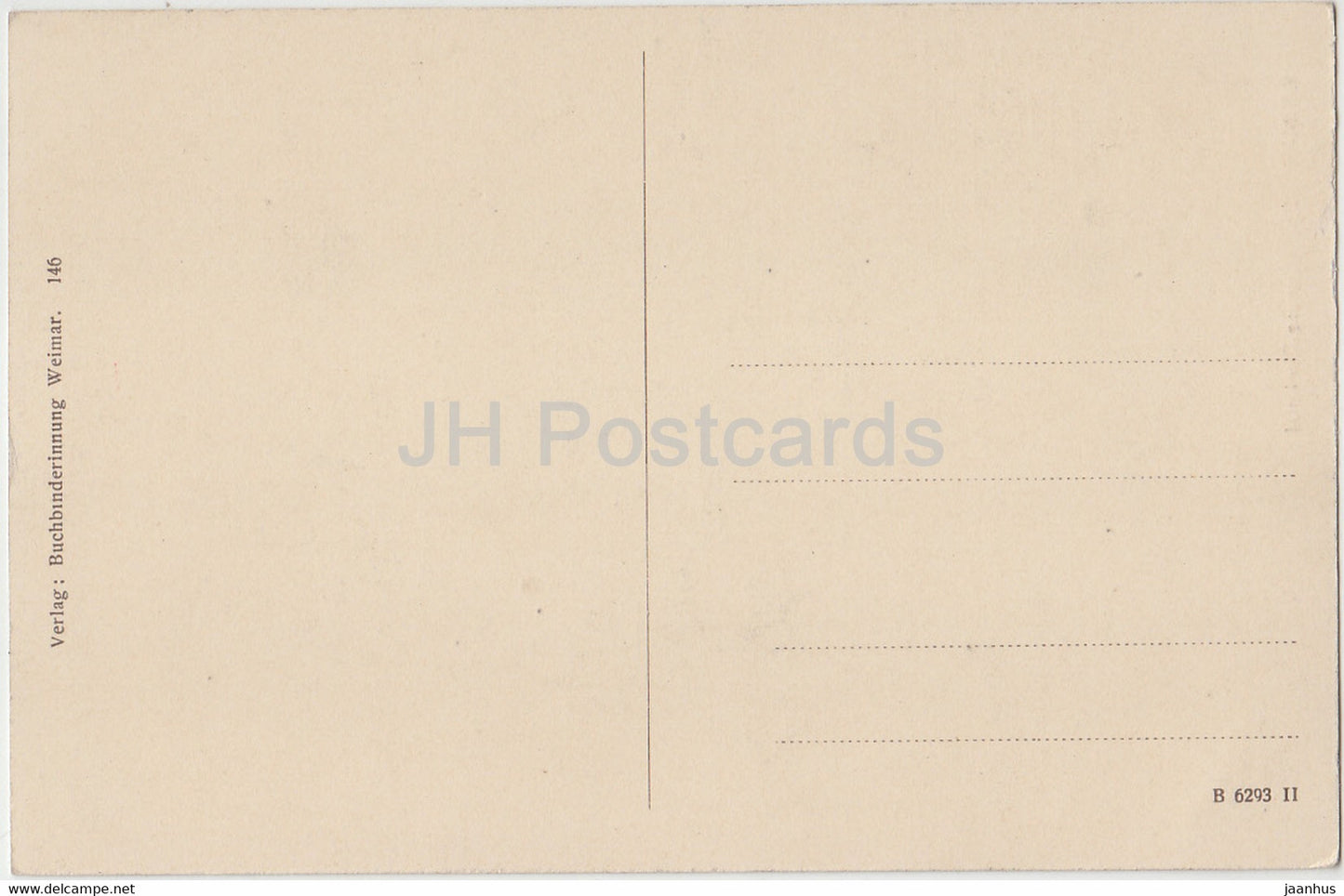 Weimar - Shakespeare Denkmal - monument - 146 - old postcard - Germany - unused