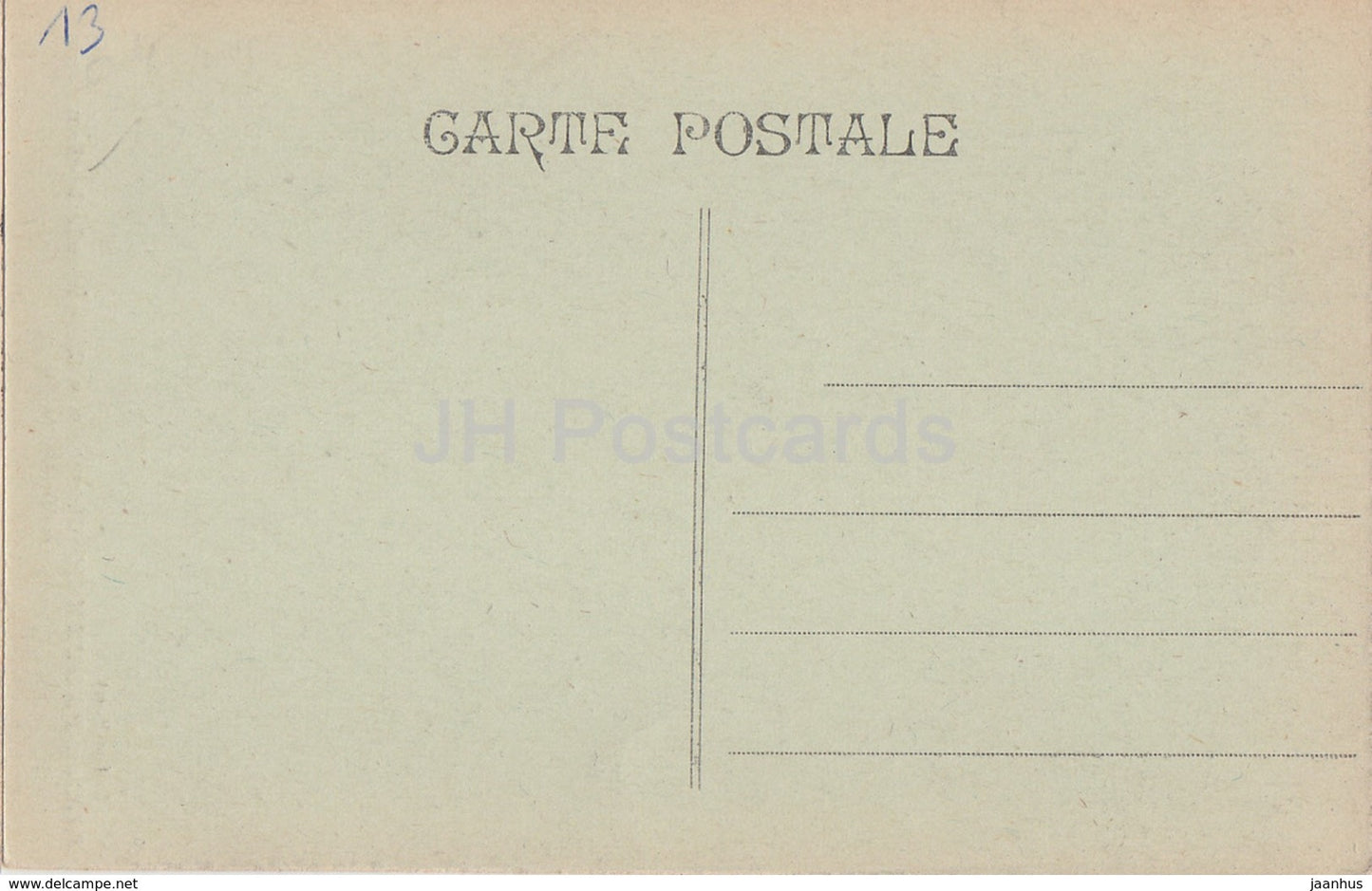 Aix en Provence - Porte de la Cathedrale St Sauveur - Les Sibylles - old postcard - France - unused