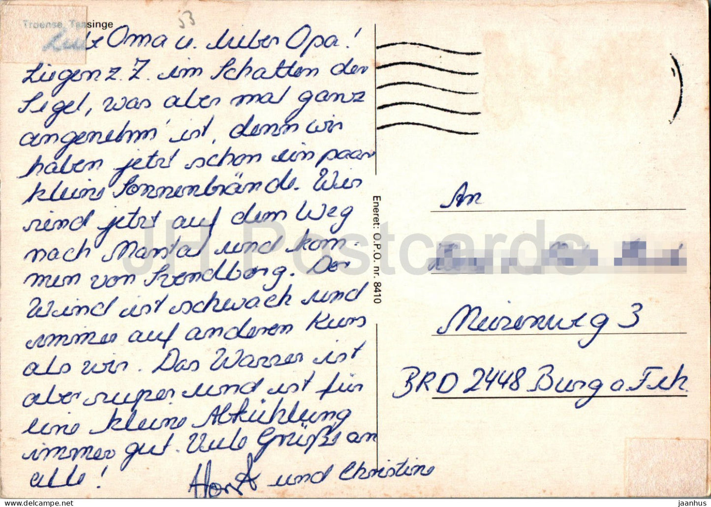 Troense - Taasinge - harbour - boat - 8410 - Denmark - used