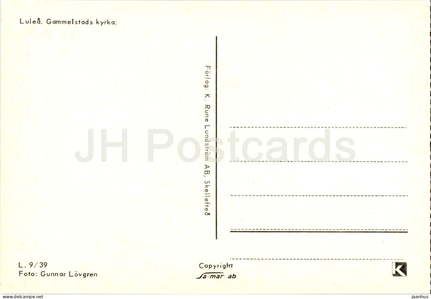 Nederlulea Kyrka - Lulea Gammelstads Kyrka - église - 9/39 - Suède - inutilisé
