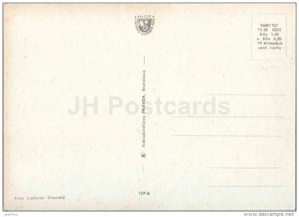 Špindleruv Mlyn - views - Czech - Czechoslovakia - unused - JH Postcards