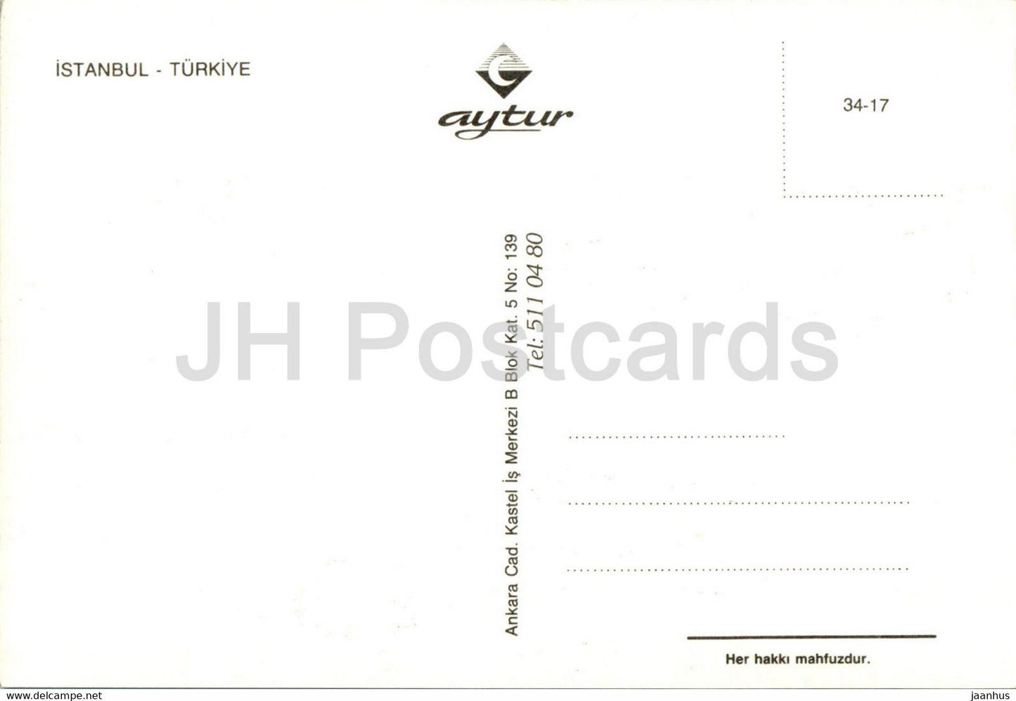 Istanbul - street view - multiview - 34-17 - Turkey - unused