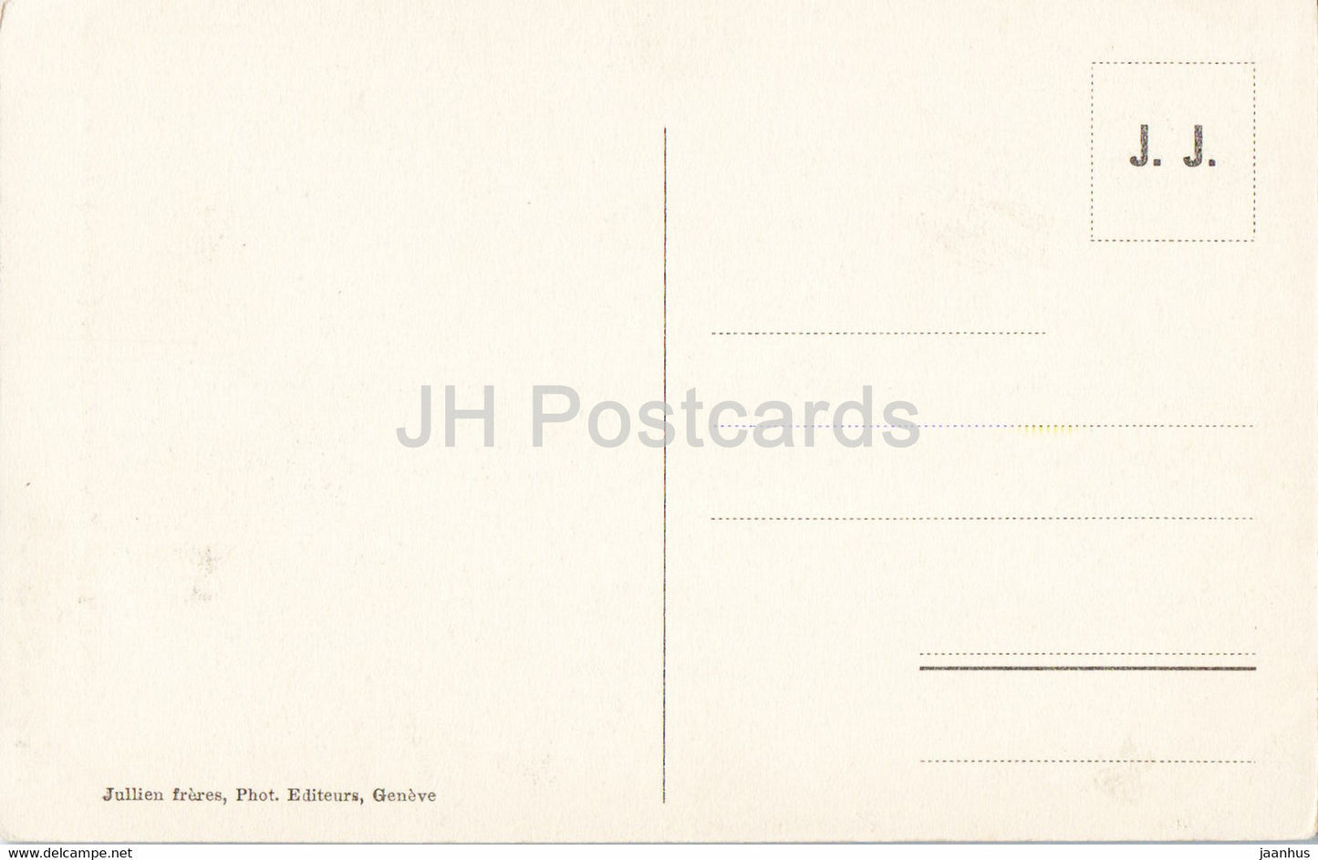 Chambery - Tour des Archives vue de Porte Reine - 2341 - old postcard - France - unused