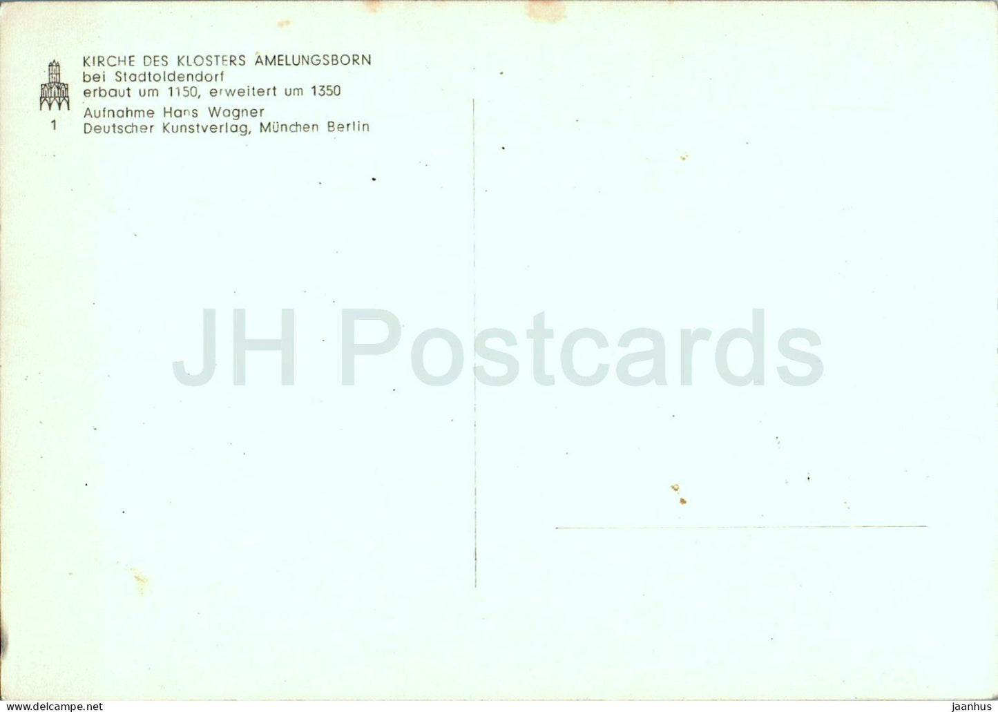 Kirche des Klosters Amelungsborn bei Stadtoldendorf - church - 1 - Germany - unused
