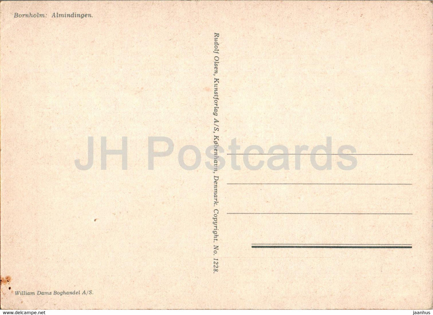 Bornholm - Almindingen - 1228 - Denmark - unused