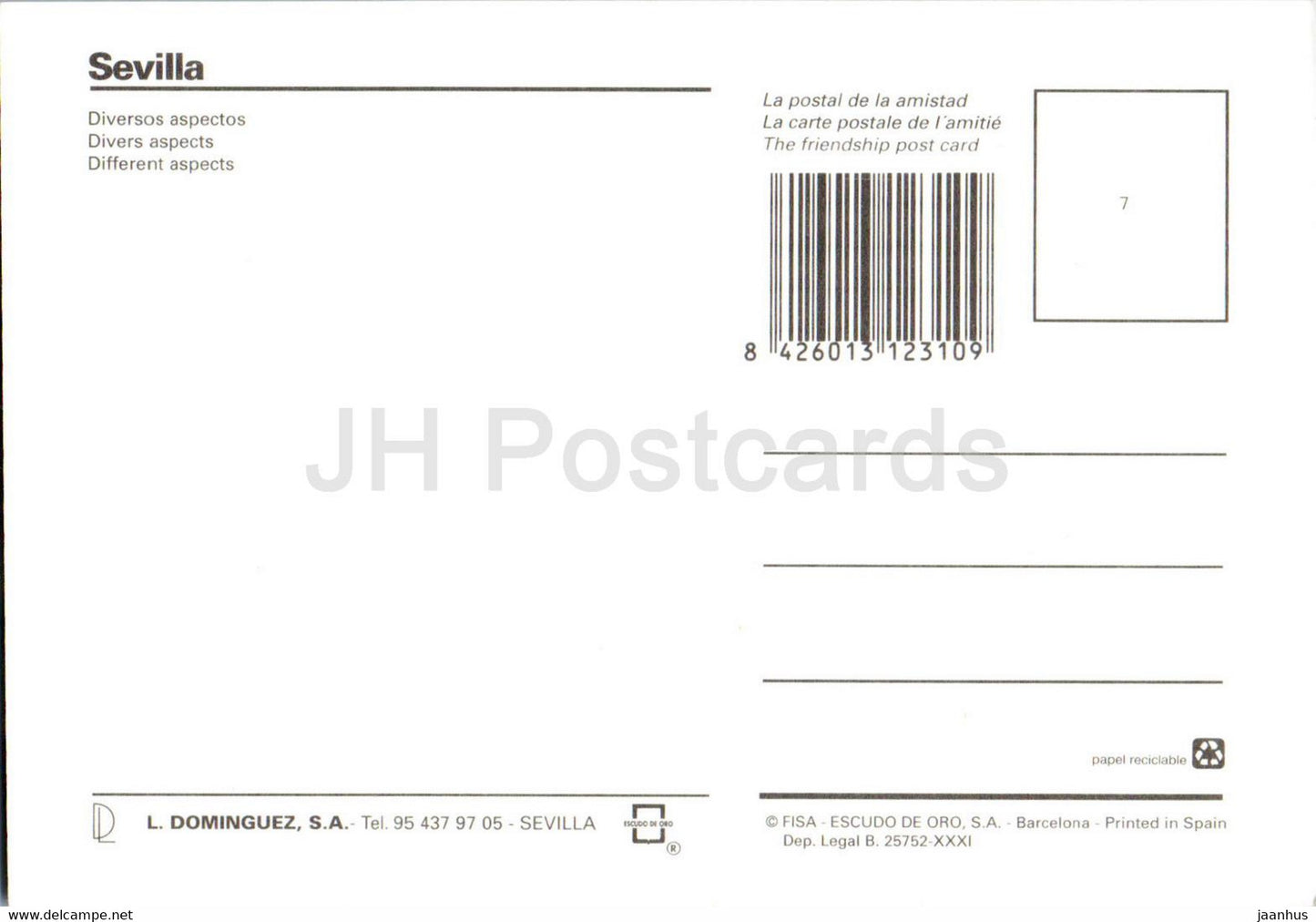 Séville - Diversos Aspectos - multiview - 7 - Espagne - inutilisé