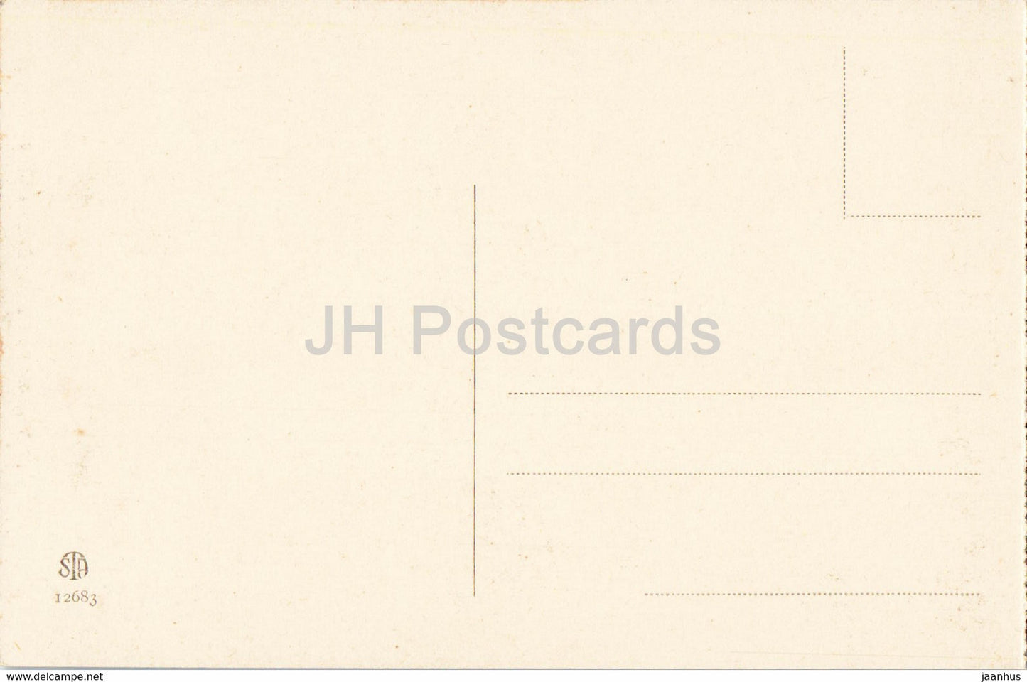 painting by M. Albertinelli - La Visitazione - Regia Galleria Uffizi - Firenze - 12683 - old postcard - Italy - unused