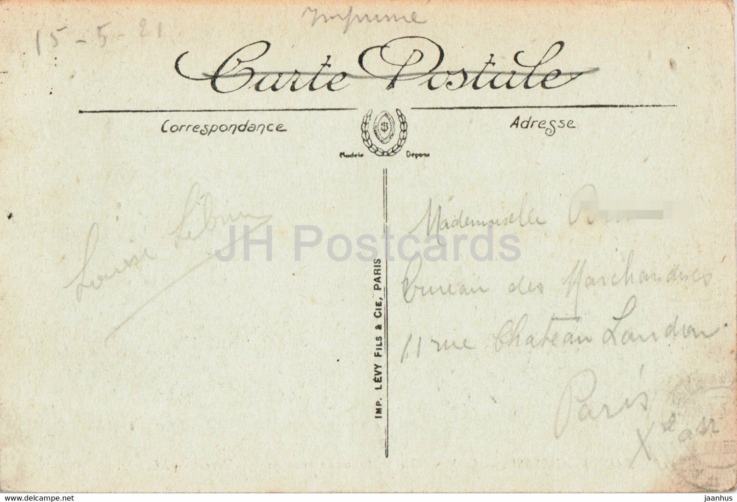 Sainte Adresse - Le Nice Havrais et Vue panoramique du Havre - 171 - old postcard - 1921 - France - used