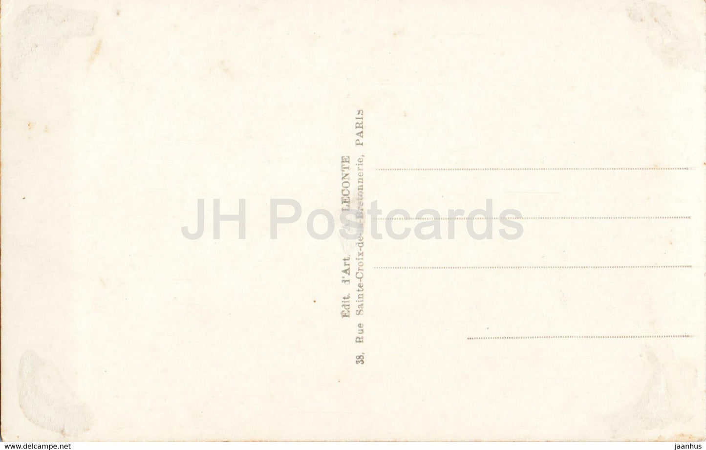 Paris - Théâtre National de l'Opéra - Vue de Nuit - théâtre - 268 - carte postale ancienne - France - inutilisée