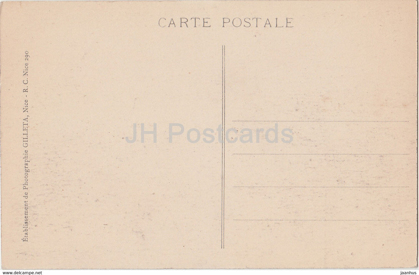 Peira Cava - Pierre Plate - Le Passage des Echelles - 3147 - alte Postkarte - Frankreich - unbenutzt