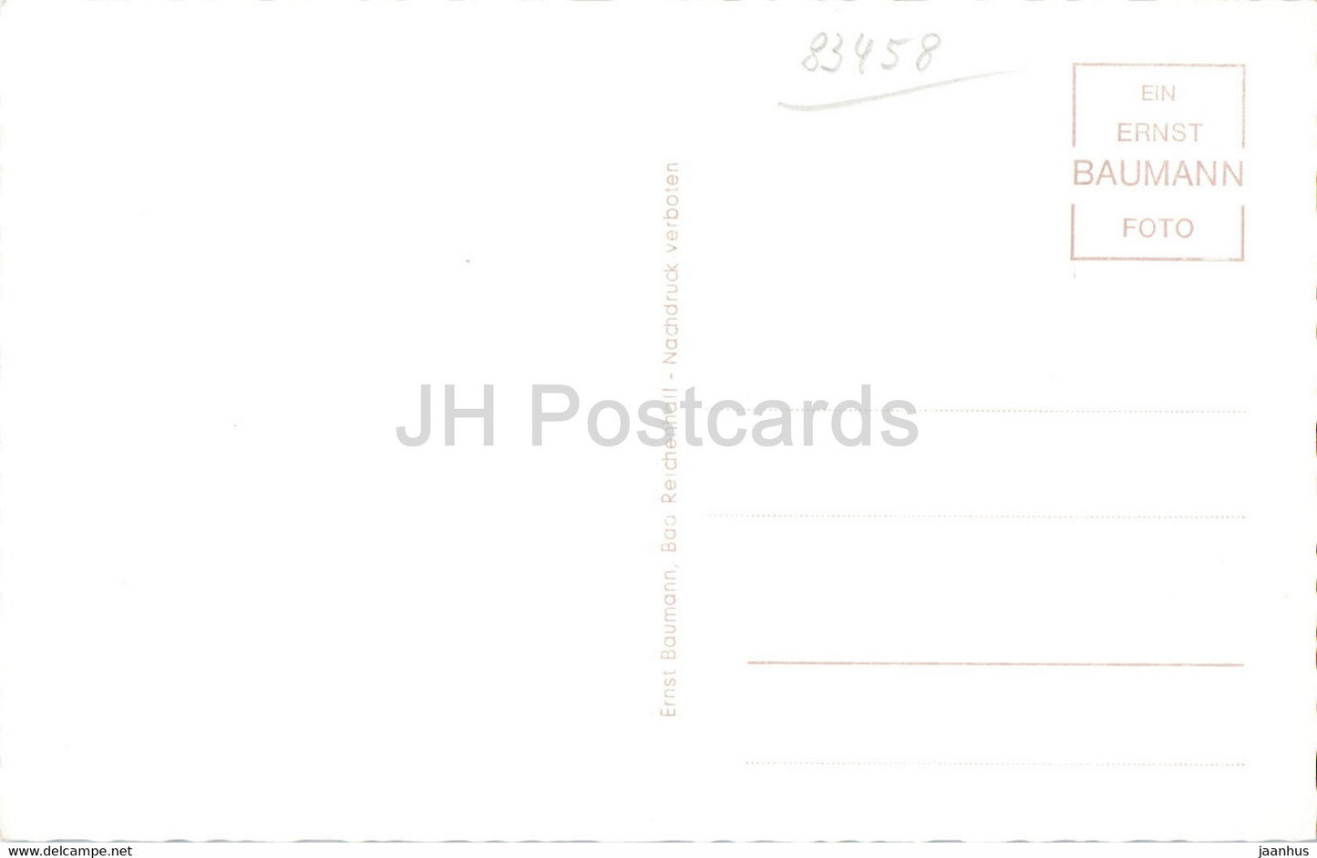 Grenzort Melleck mit Loferer Steinbergen - alte Postkarte - Deutschland - unbenutzt