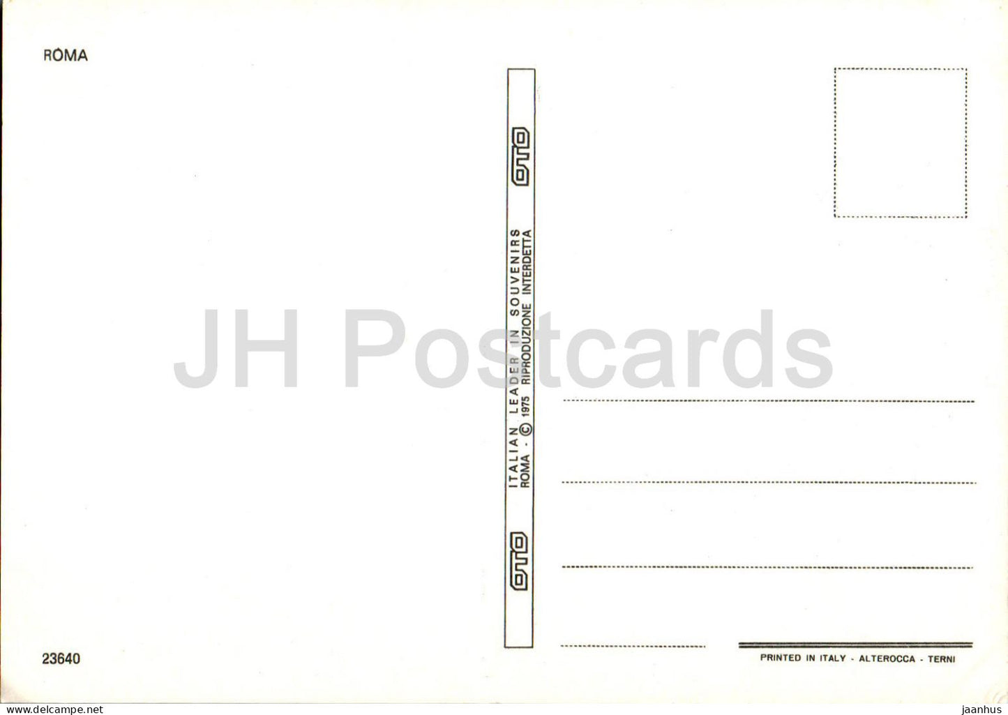 Roma - Rome - Place Saint-Pierre - Pape - multiview - 23640 - Italie - inutilisé