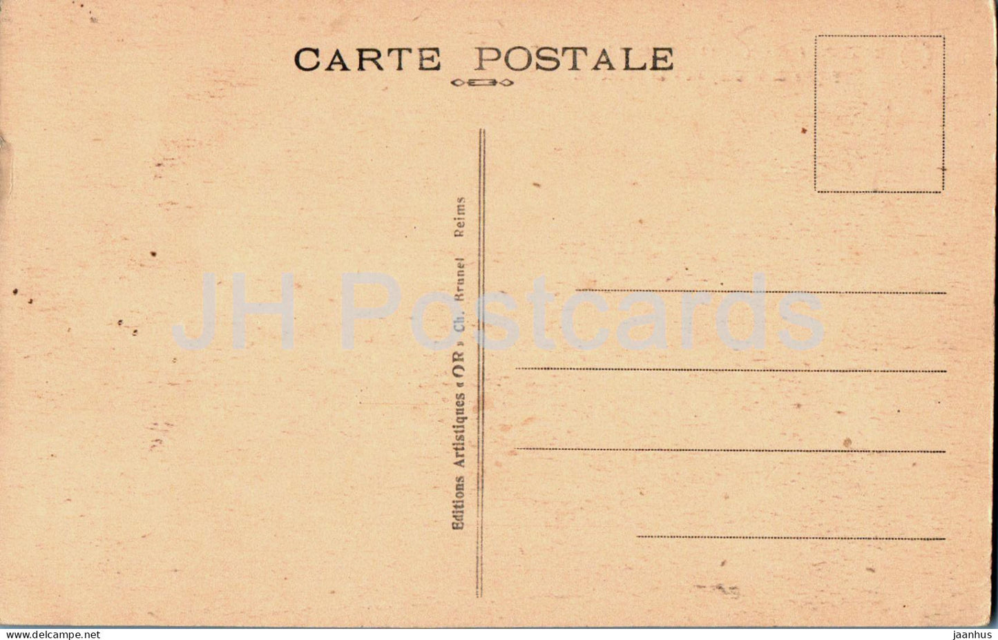 Dormans - Chapelle de La Marne - Façade de la Chapelle - Le Christ Roi - carte postale ancienne - France - inutilisée