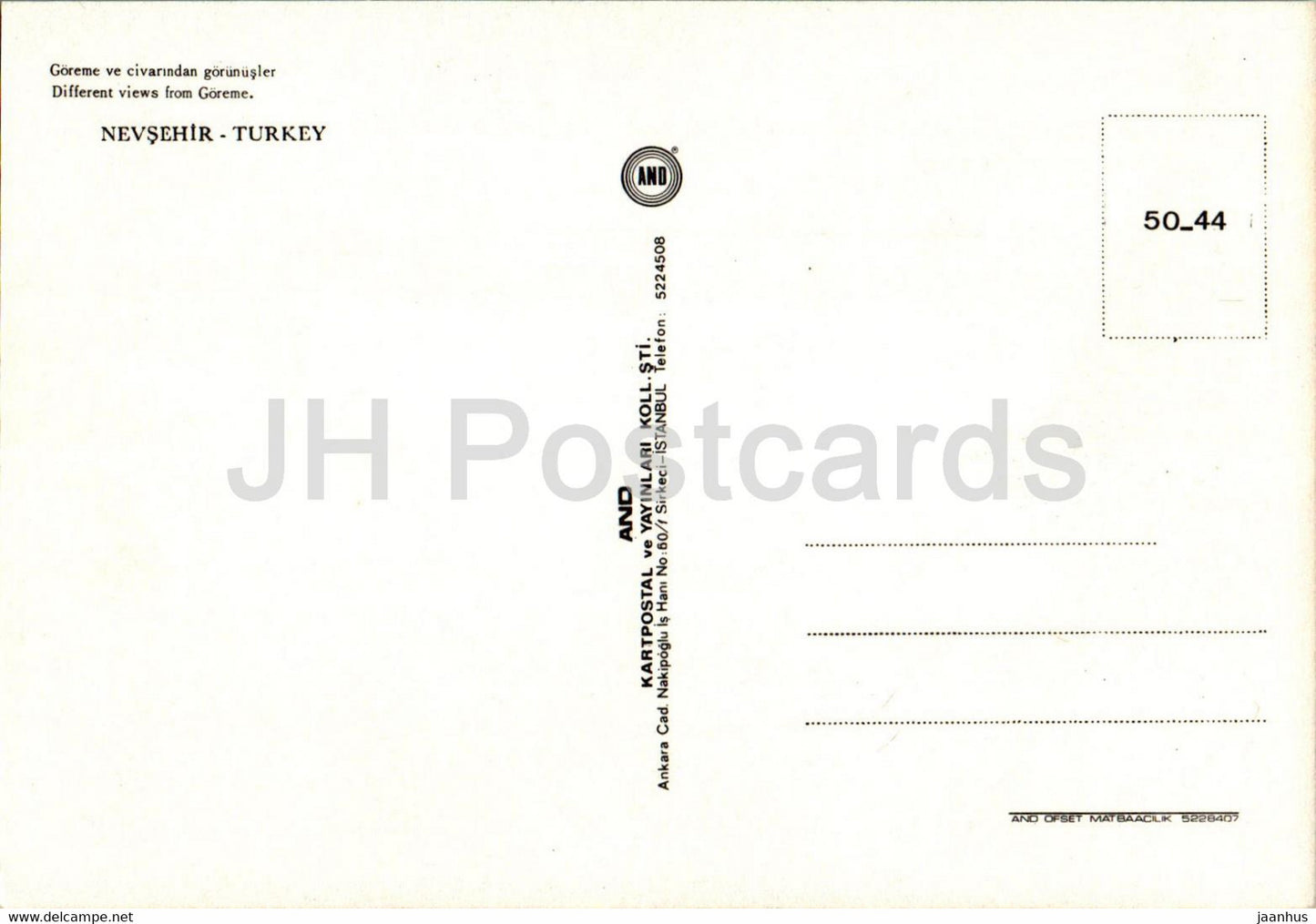Göreme - Verschiedene Ansichten von Göreme - Multiview - 50-44 - Türkei - unbenutzt