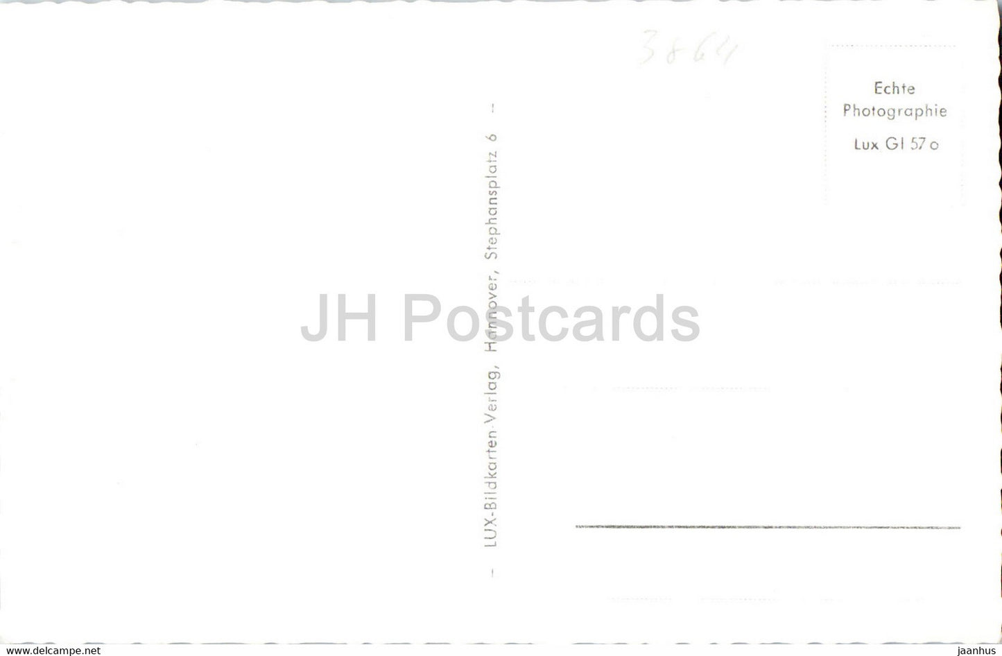 Goslar am Harz - Blick auf das Kaiser Haus - old postcard - Germany - unused