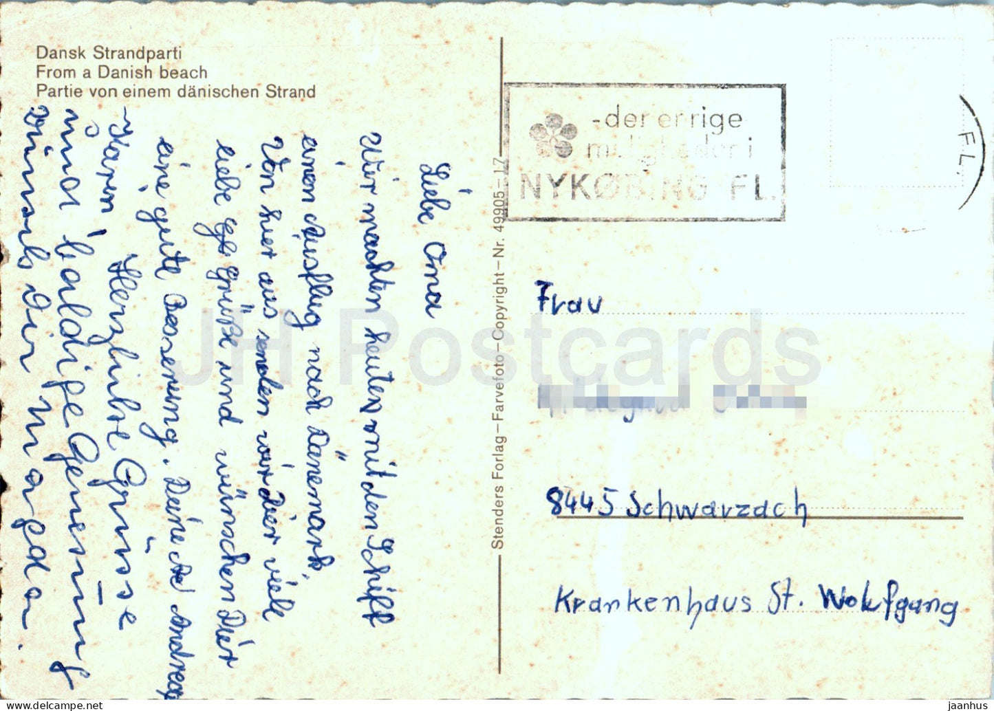 Dansk strandparti - From a Danish Beach - boat - 49905 - Denmark - used
