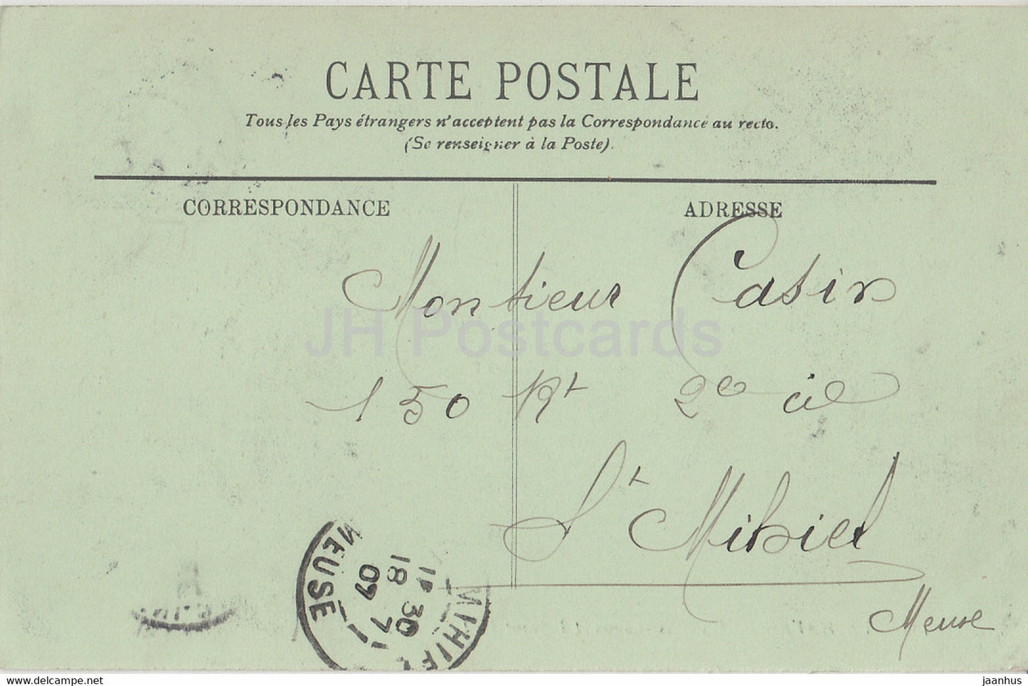 Le Havre - Les Brise Lames et l'Avant Port - 102 - alte Postkarte - 1907 - Frankreich - gebraucht