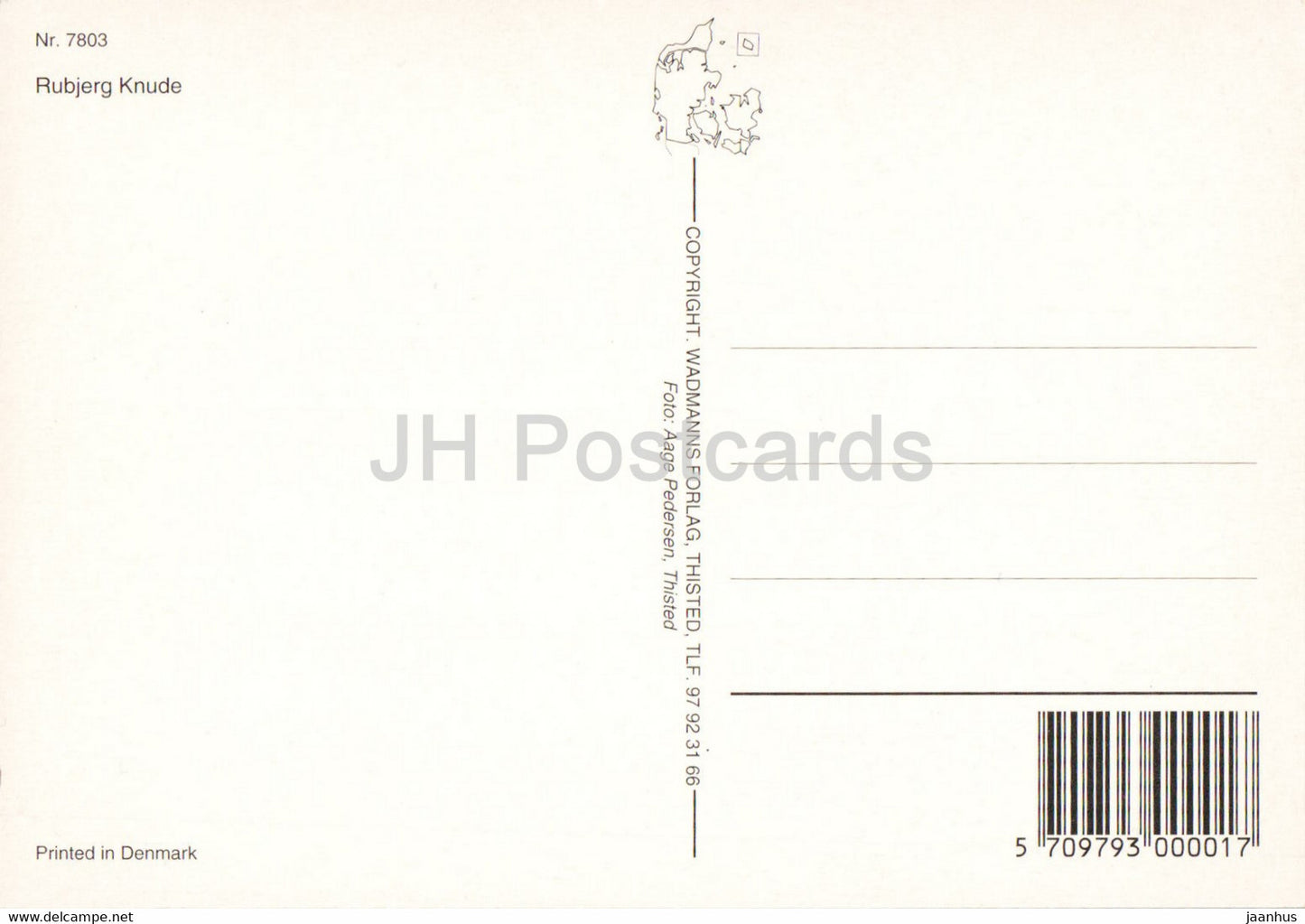 Rubjerg Knude - sea - 7803 - Denmark - unused