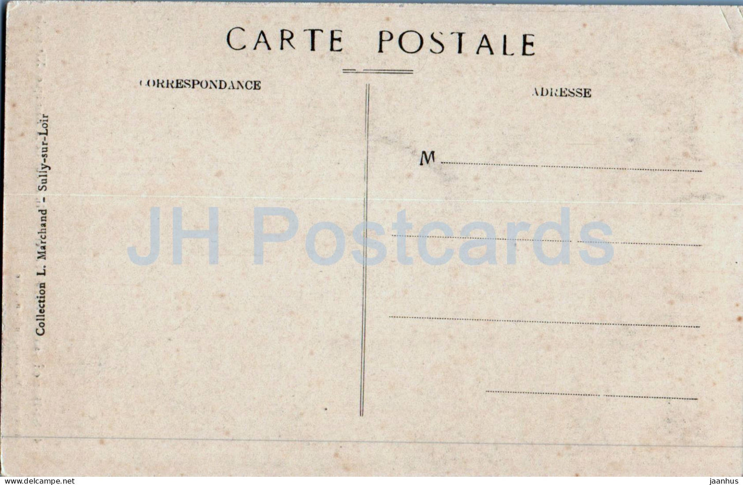 St. Benoit sur Loire - Interieur de la Basilique - Kathedrale - 4 - alte Postkarte - Frankreich - unbenutzt