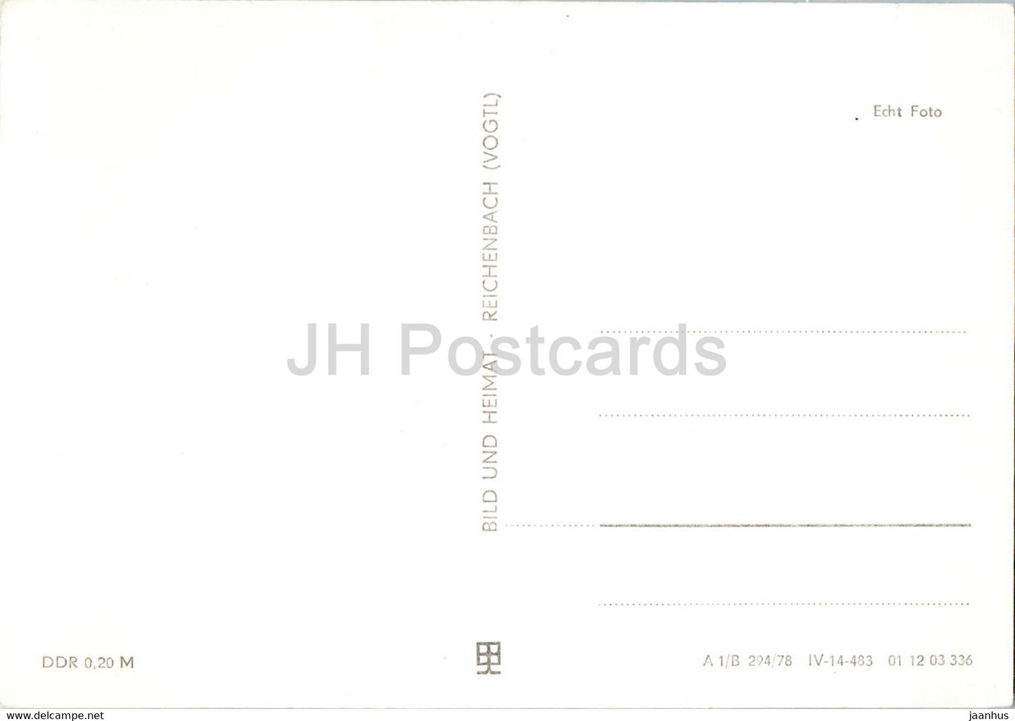 Gruss aus dem Ost Erzgebirge - Kurort Barenfels - Oberbarenburg - Altenberg - Schellerau - Germany DDR - unused