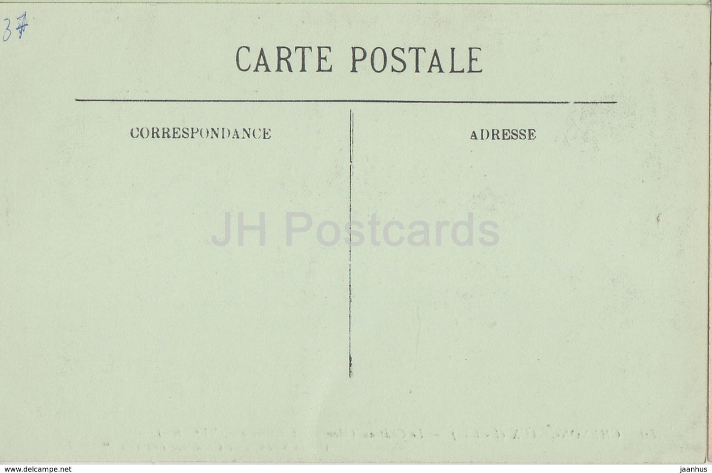 Chenonceaux - Le Chateau - Grand Salon avec Cheminee Francois 1er - 50 - castle - old postcard - France - unused