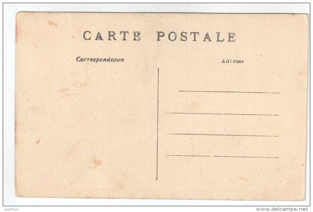 Versailles - Chambre de Marie Antoinette au petit Trianon - old postcard - France - unused - JH Postcards