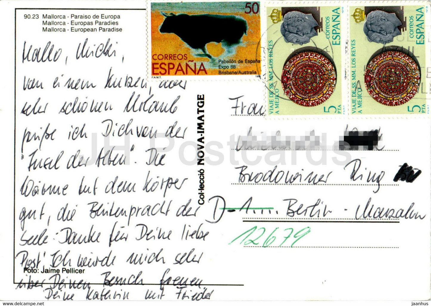 Mallorca - Paraiso de Europa - European Paradise - 9023 - Mallorca - Spain - used