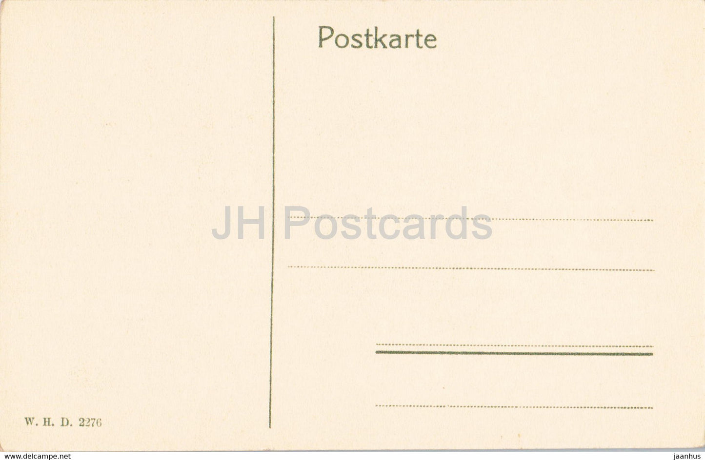 Nurnberg - Nuremberg - Die Kaiserstallung - W. H. D. 2276 - old postcard - Germany - unused