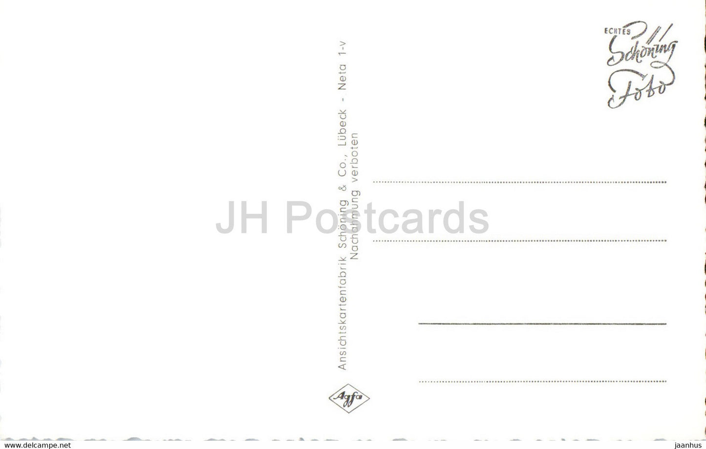 Das burgenreiche romantische Neckartal von Mannheim bis Heilbronn - old postcard - Germany - unused