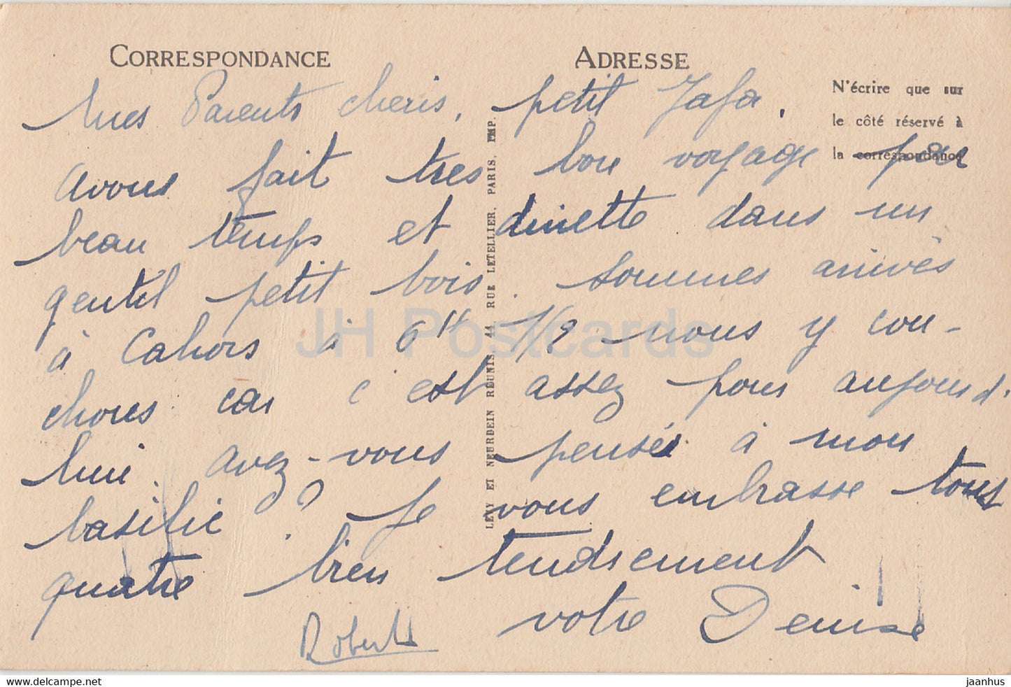 Cahors - La Tour du Pape Jean XXII - 38 - old postcard - France - used