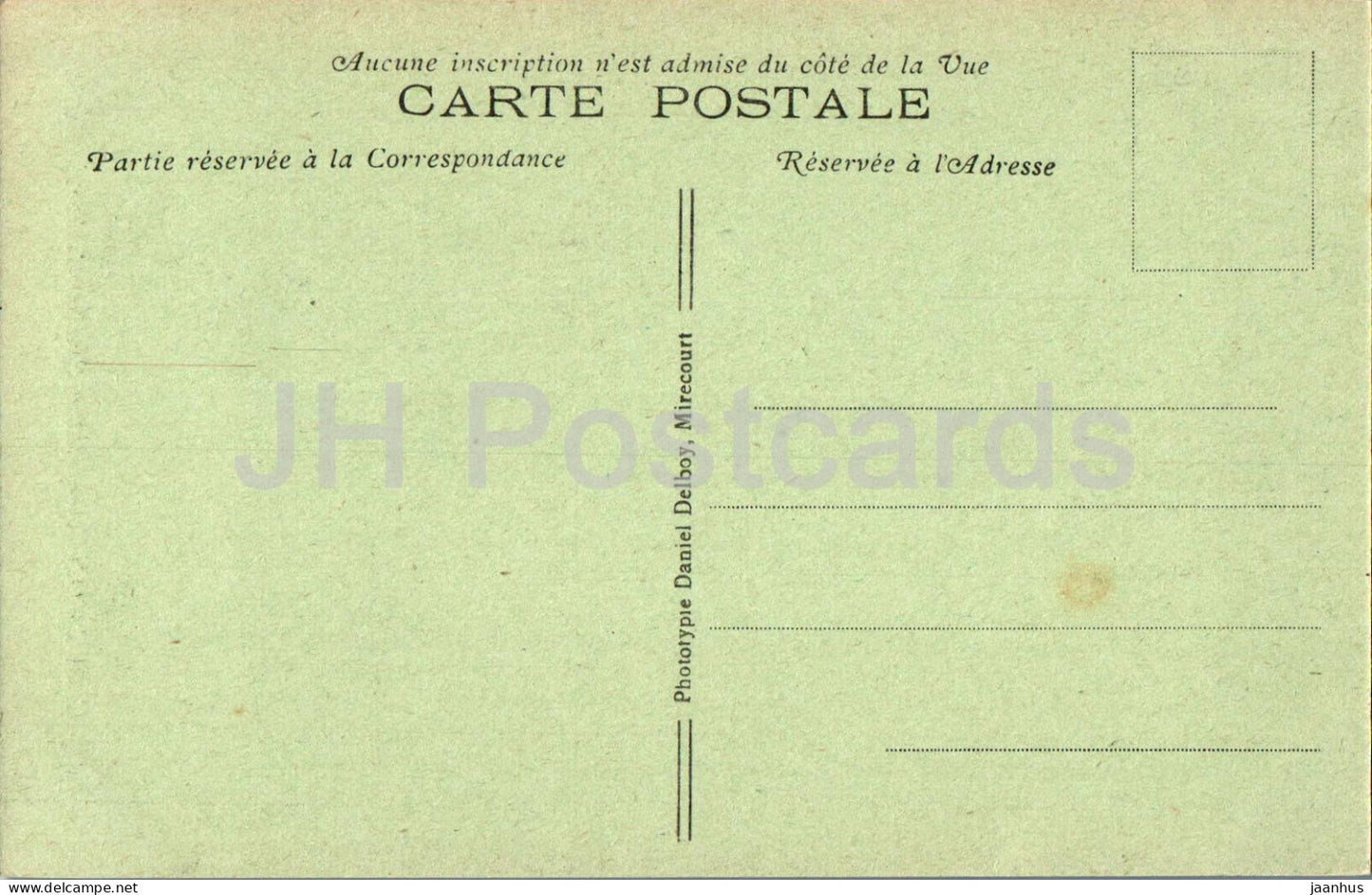 Chaumont - Statue Philippe Lebon - monument - 31 - carte postale ancienne - France - inutilisée