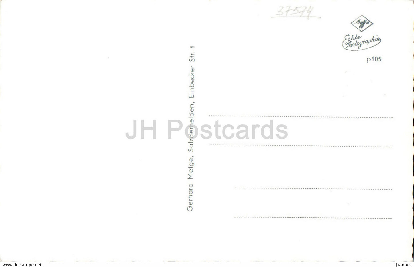 Solbad Salzderhelden - Berghotel - hotel - old postcard - Germany - unused