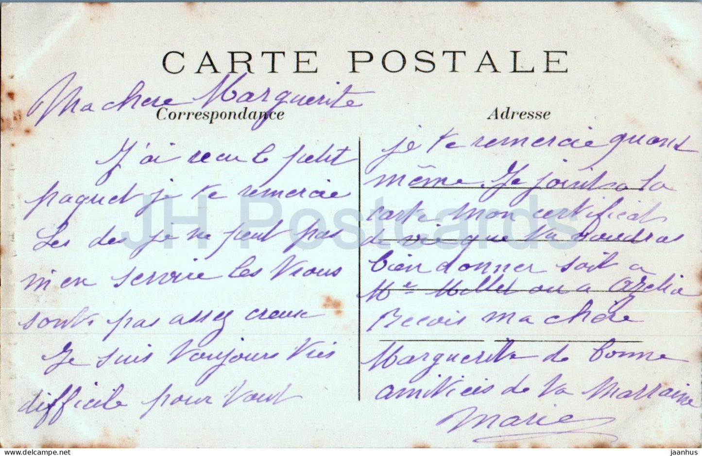 Paris - Parc Montsouris - La Cascade - 516 - old postcard - France - used