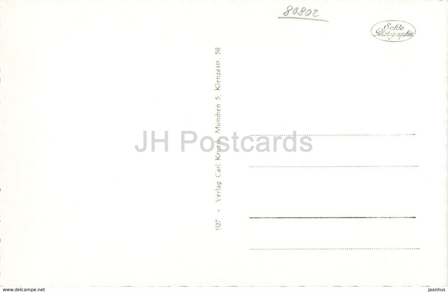 Munchen - Deutsches Museum - tram - old postcard - Germany - unused