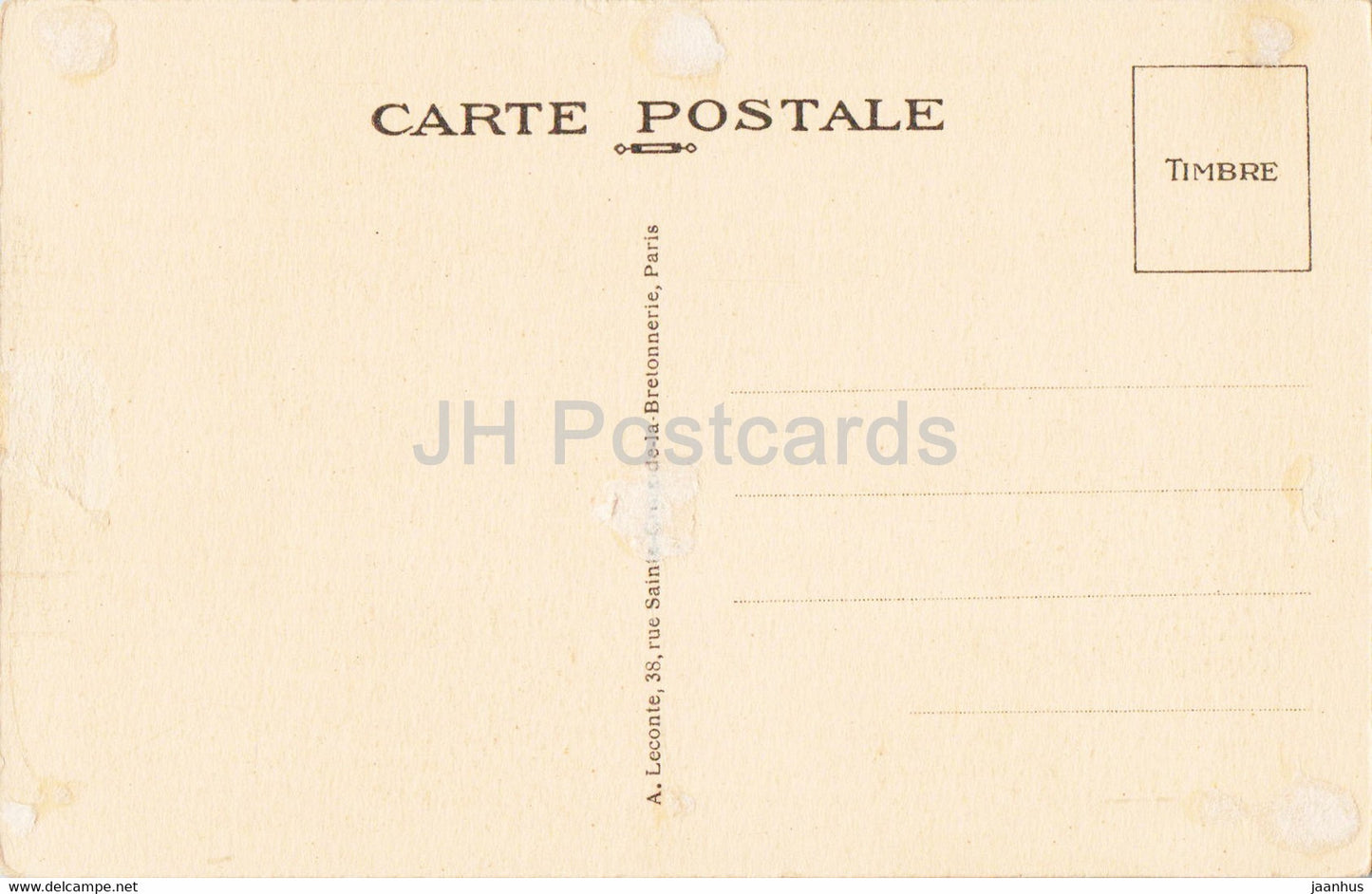 Paris - Sainte Chapelle et Palais de Justice - 35 - carte postale ancienne - France - inutilisée