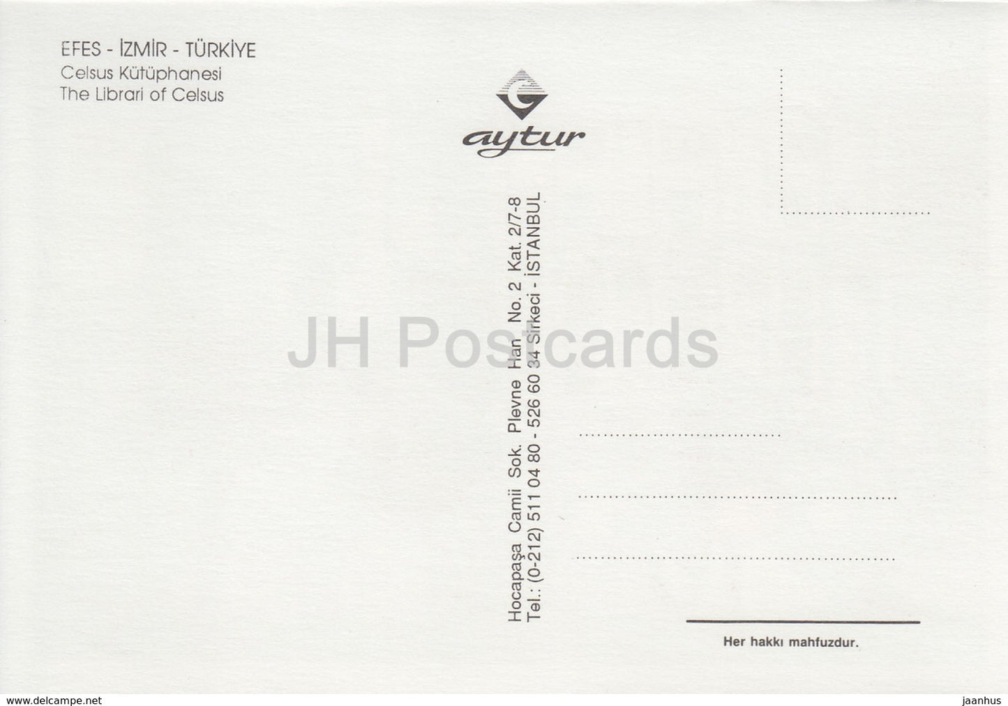 Ephesus - The Library of Celsus - 1 - ancient ruins - Turkey - unused