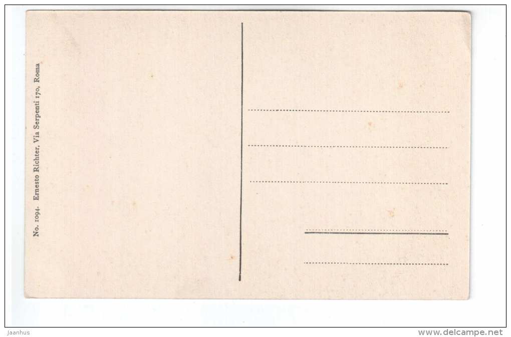 painting by Raffaello - GIUDIZIO DI SALOMONE - JUDGEMENT OF SOLOMON - Vaticano - 1094 - old postcard - Italy - unused - JH Postcards