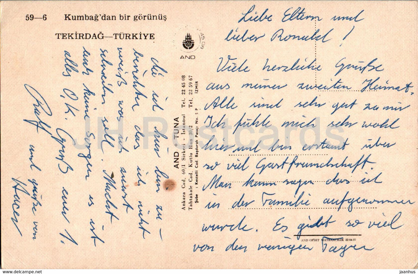 Tekirdag - 59-6 - Turkey - used