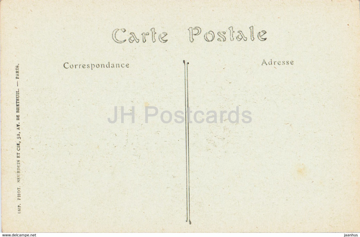 Bayeux - Vue Generale - old postcard - France - unused