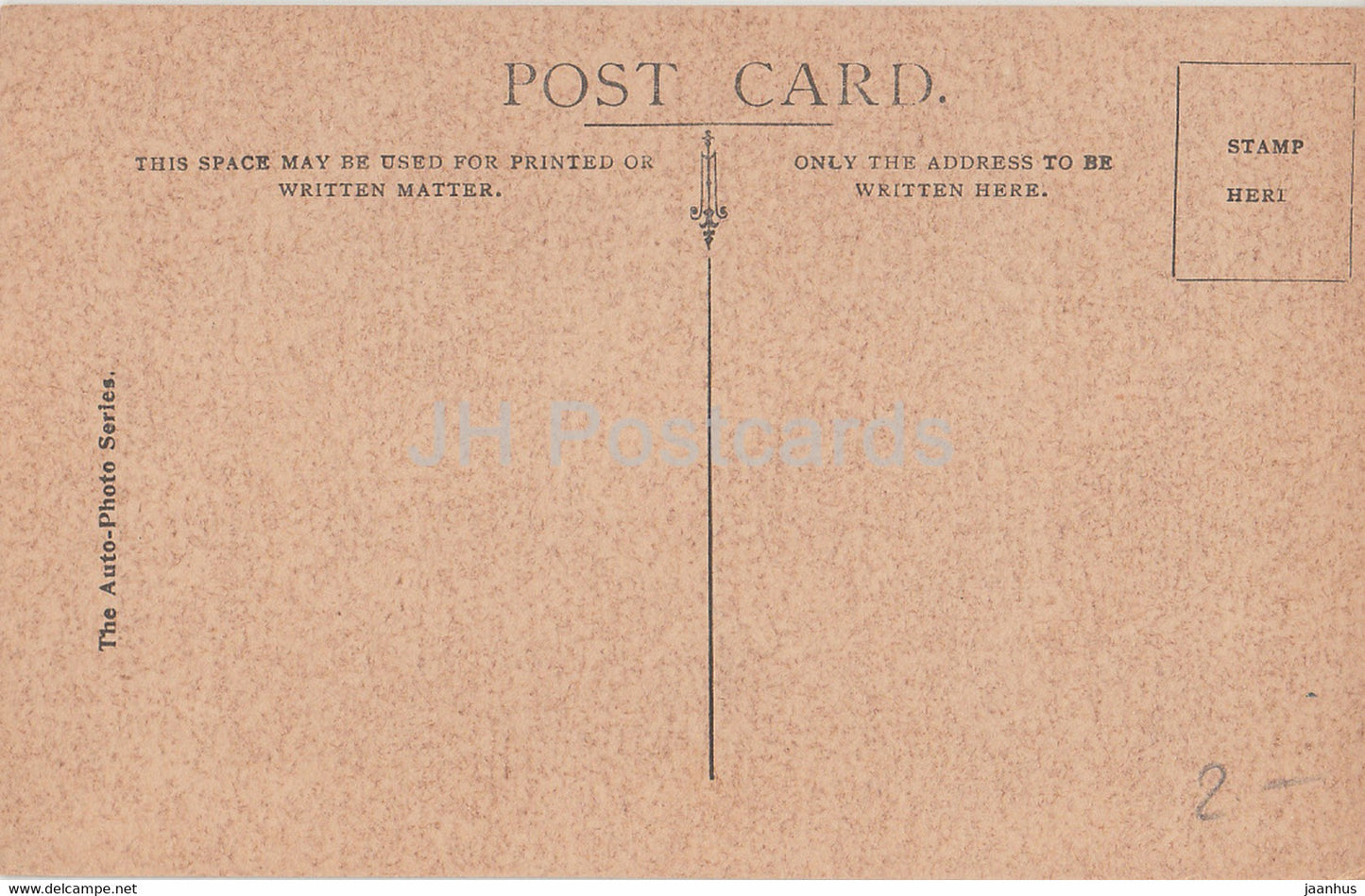 London - Tower of London - The Auto Photo Series - old postcard - England - United Kingdom - unused