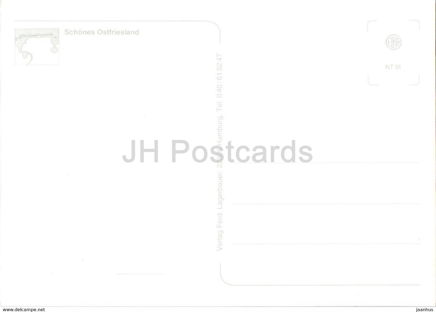 Schones Ostfriesland - Ostfiesische Muhlenparade - Nr 2 - windmill - Germany - unused