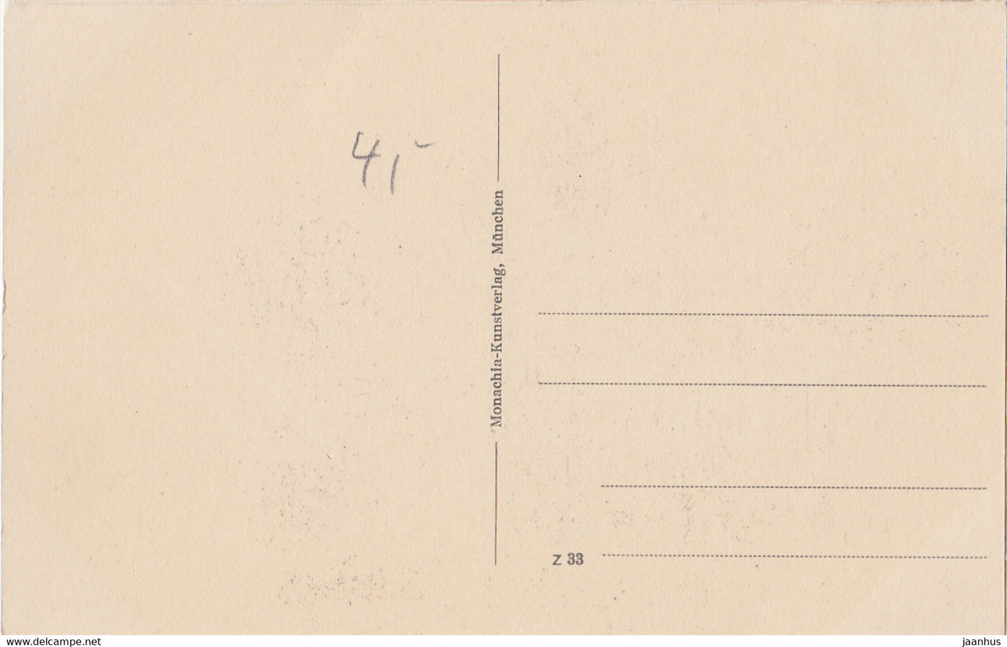 Konigstuhl bei Stubbenkammer a Rugen - Konigsstuhl - old postcard - Germany - unused