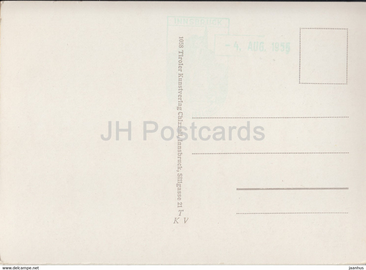 Innsbruck - Herzog Friedrichstrasse mit Mozartgedenktafel - 1058 - Autriche - inutilisé