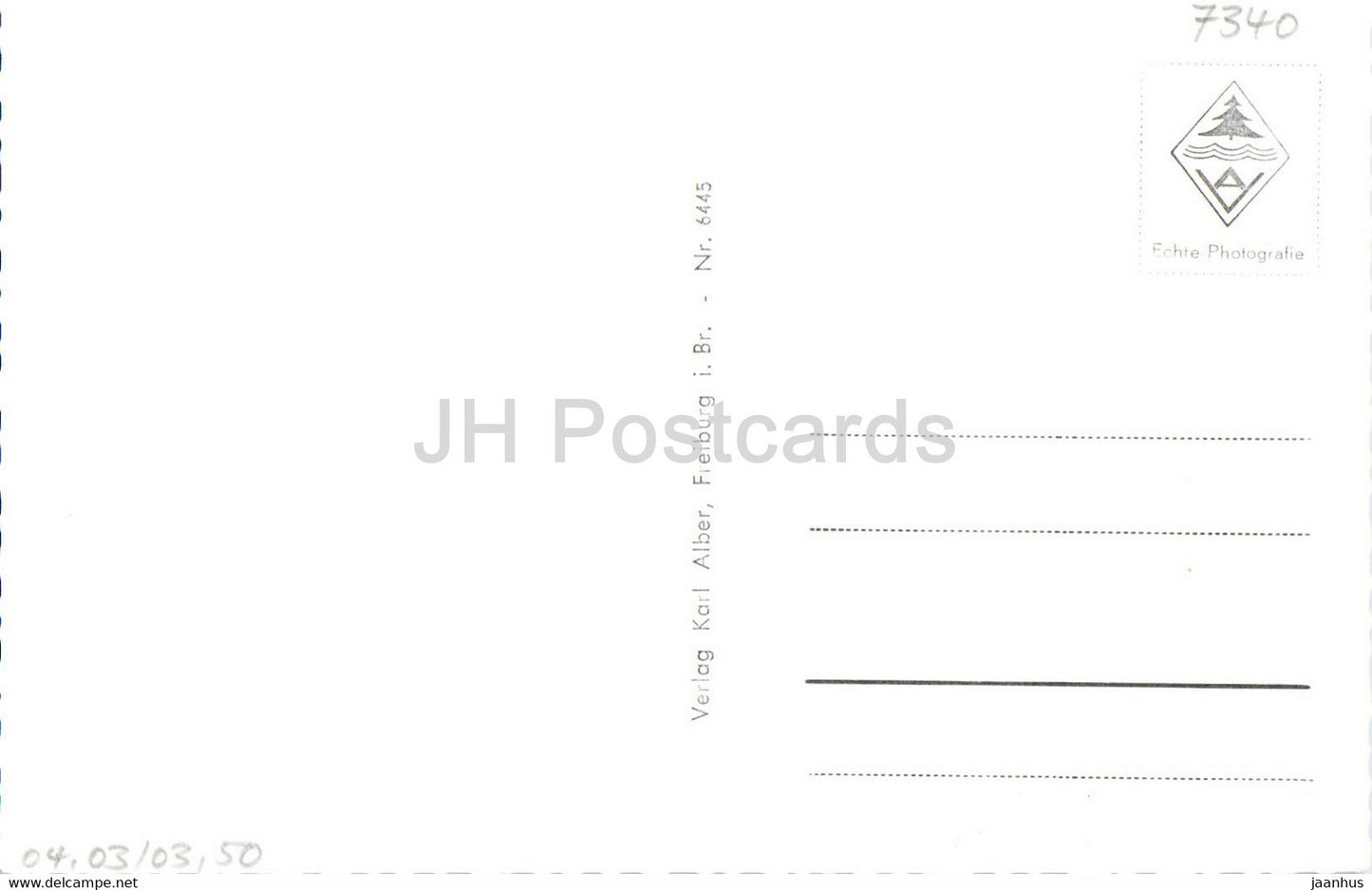 Sackingen am Hochrhein - Rheinbrucke - bridge - old postcard - Germany - unused