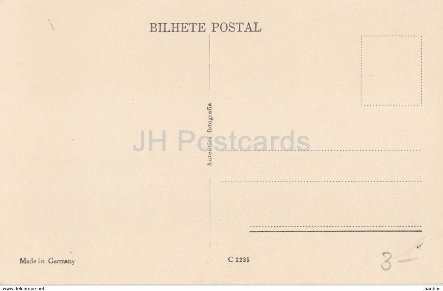 Lisboa - Lissabon - Basilica da Estrela - 241 - alte Postkarte - Portugal - unbenutzt