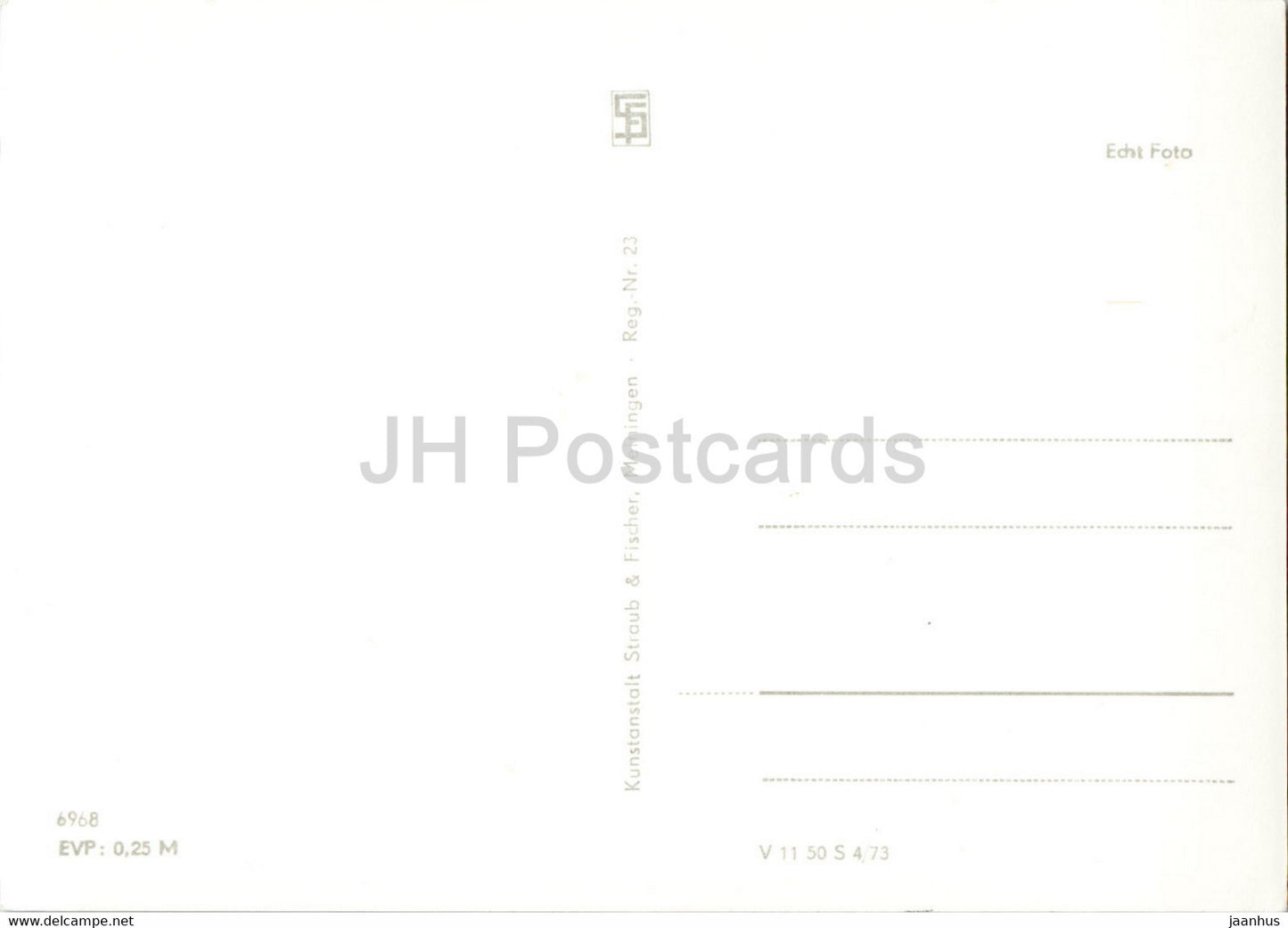 Frauenwald am Rstg - Fraubachmuhle - Lenkgrund - Tillyfelsen - Monument - old postcard - Germany DDR - unused