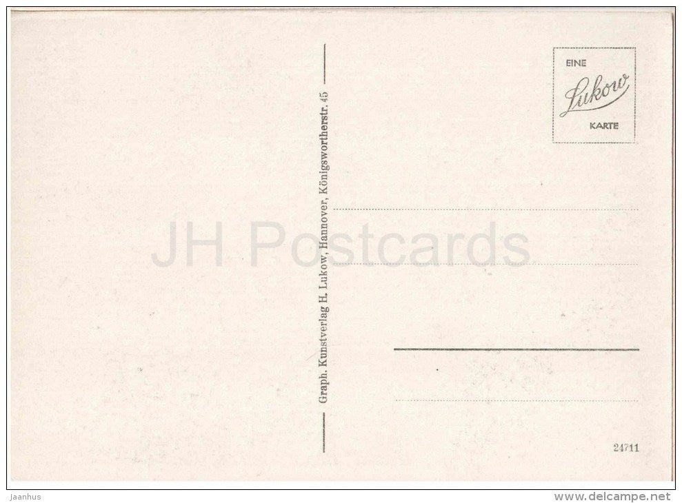 Braunschweig - Der Dom mit dem Burglöwen 1166 - cathedral - 24711 - Germany - ungelaufen - JH Postcards