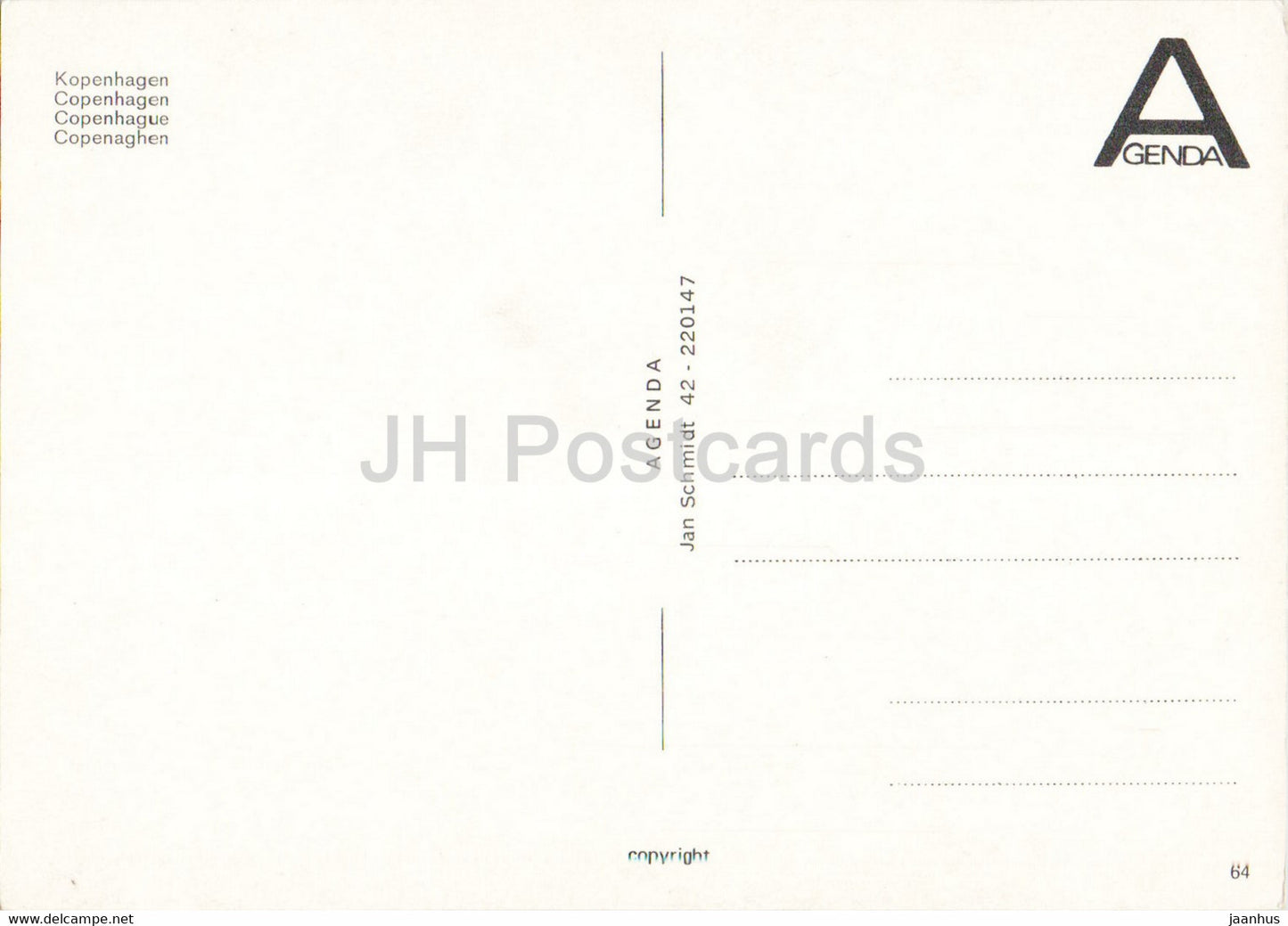 Kopenhagen - Kleine Meerjungfrau - Boot - Schiff - Multiview - Dänemark - unbenutzt