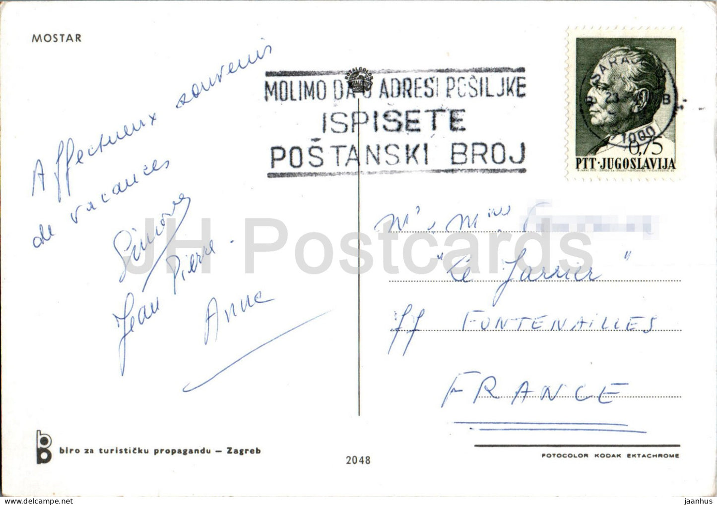 Mostar - Pozdrav iz Mostara - Multiview - 2048 - Jugoslawien - Bosnien und Herzegowina - gebraucht