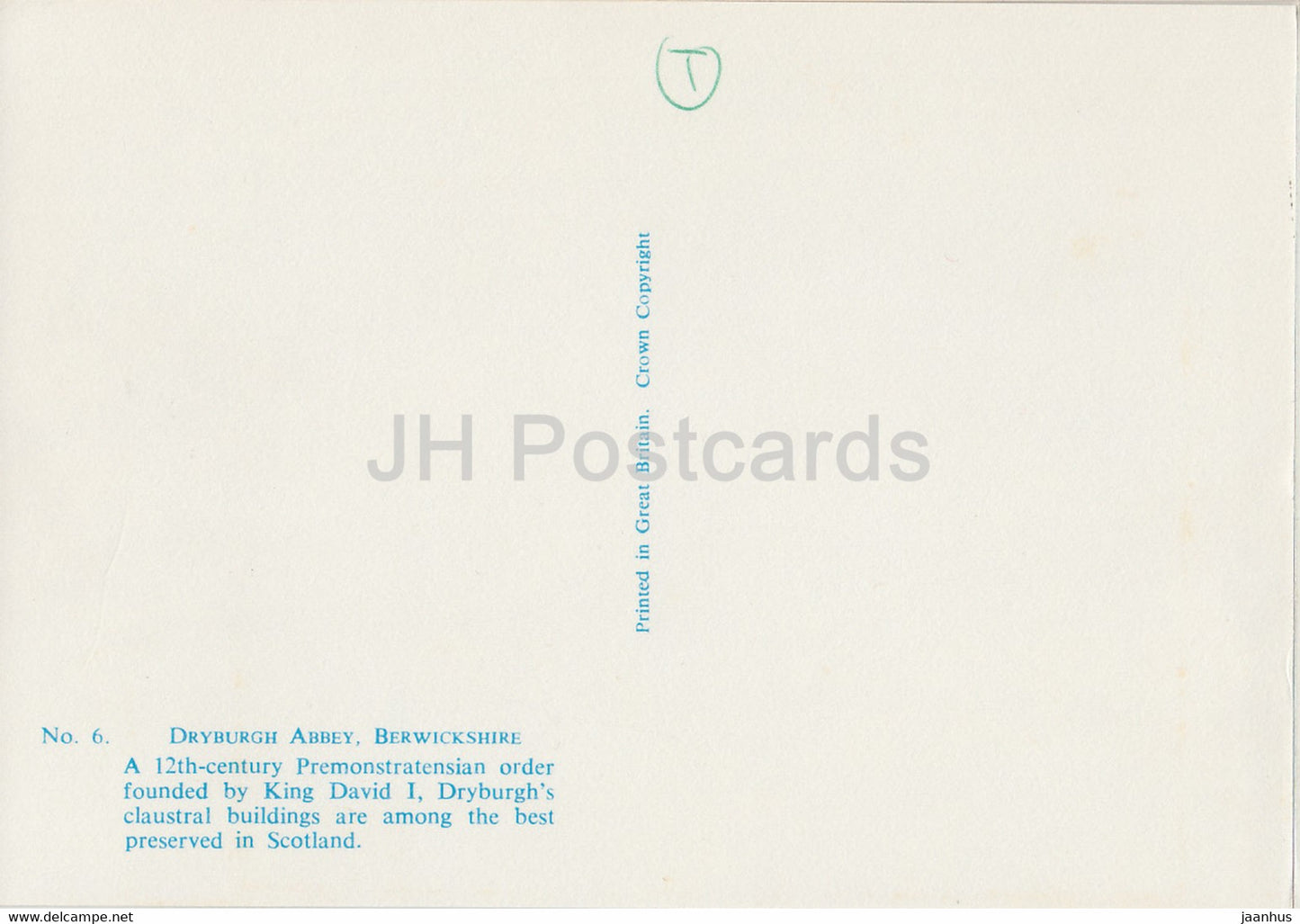 Dryburgh Abbey - Berwickshire - 6 - Scotland - United Kingdom - unused